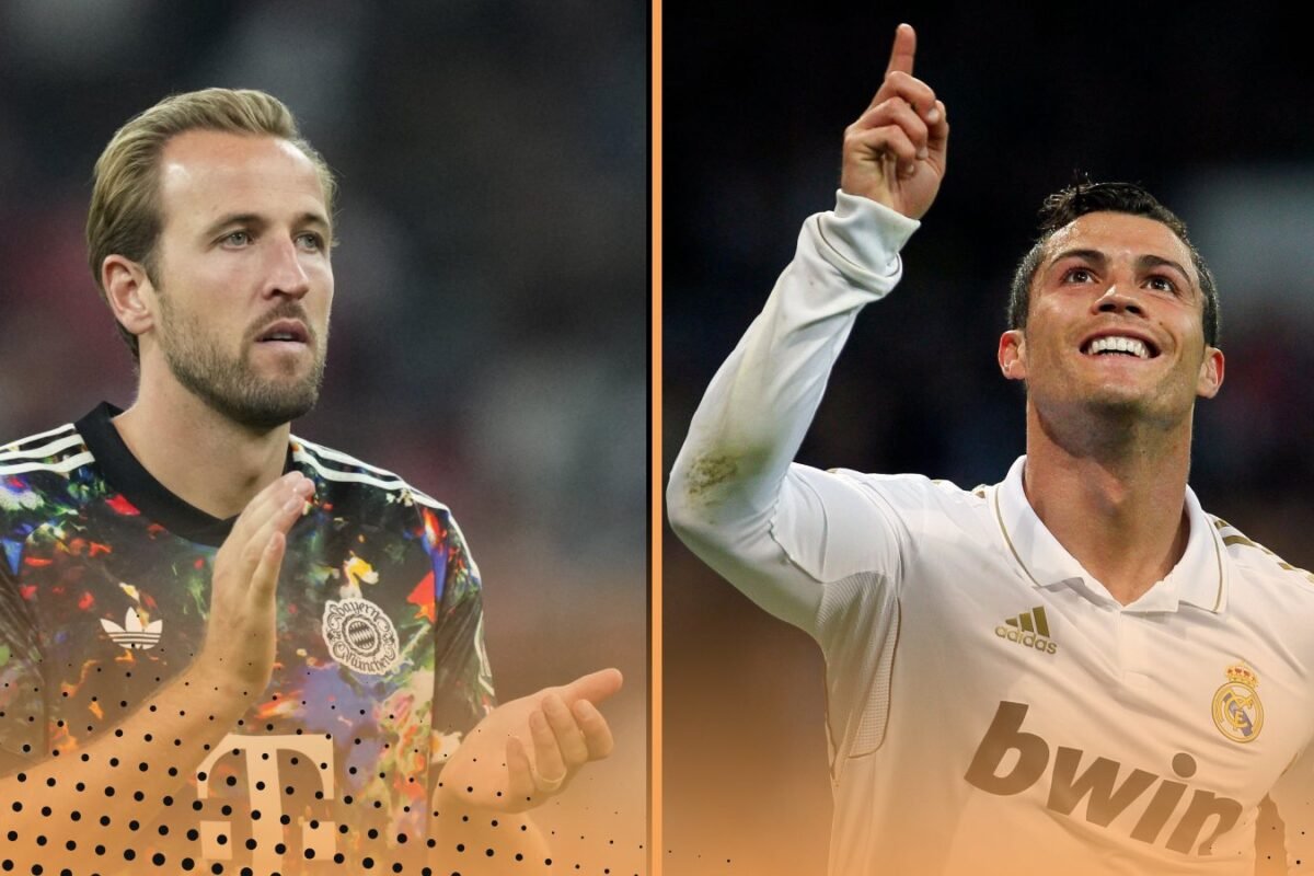 Who reached 100 objectives faster in Bundesliga & La Liga?