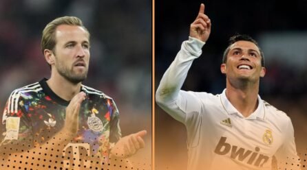 Who reached 100 objectives faster in Bundesliga & La Liga?