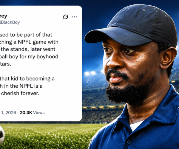 Jeffrey Buter Displays on Journey From NPFL Fan and Lobi Stars Ball Boy to Sporting Lagos Head Coach