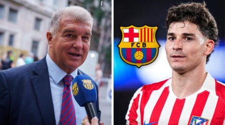 Laporta Slams Atlético Over Julián Álvarez Saga, Says Barça “Noticed Their True Colours”