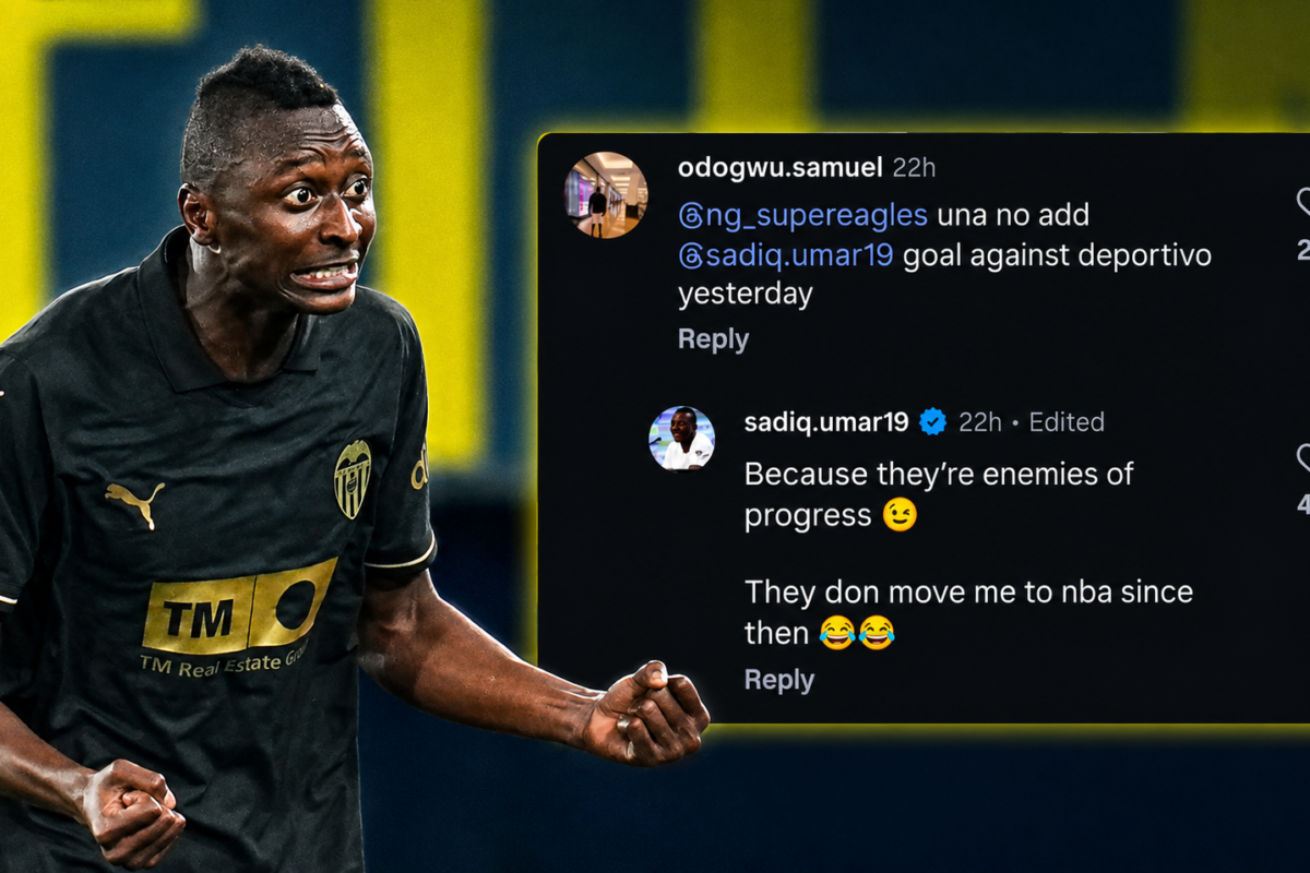 Sadiq Umar Calls Out Tremendous Eagles Instagram Web page After Weekend Assessment Omission