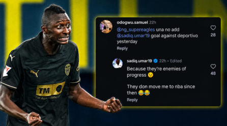 Sadiq Umar Calls Out Tremendous Eagles Instagram Web page After Weekend Assessment Omission