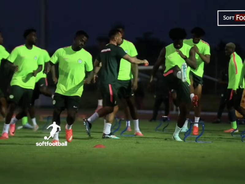 Tremendous Eagles Maintain First Coaching Session in Uyo Forward of Madagascar Conflict
