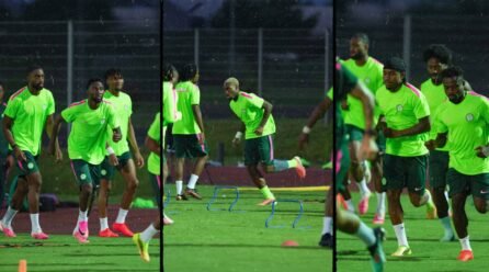Tremendous Eagles Maintain First Coaching Session in Uyo Forward of Madagascar Qualifier