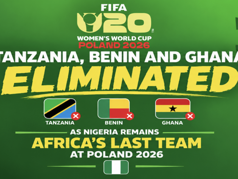 Tanzania, Benin and Ghana Eradicated as Nigeria Stays Africa’s Final Group at Poland 2026
