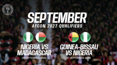 Tremendous Eagles Start AFCON 2027 Qualifiers This Month After NFF Management Resignation
