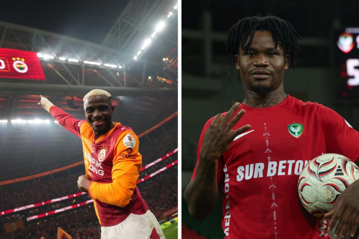 Osimhen and Orban Lead Süper Lig Scoring Race as Nigerian Duo Dominate