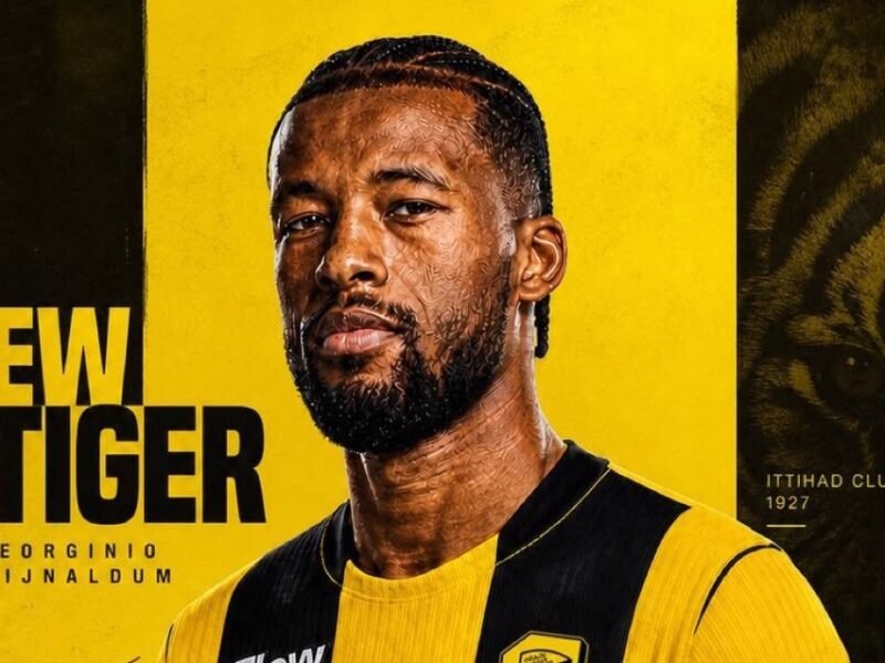 Georginio Wijnaldum joins Al-Ittihad on one-year deal after Al-Ettifaq exit
