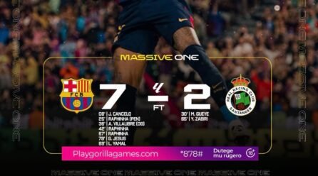 Barcelona Thrash Racing Santander 7-2 as Raphinha Hits Gorgeous Hat Trick