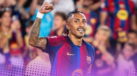 Raphinha equals unbelievable Messi goalscoring document for Barcelona