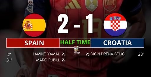 Spain Dominate Croatia 2-1 as Lamine Yamal Shines in Nations League Conflict