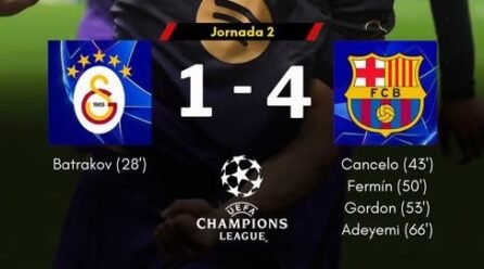 Barcelona Rating 4 to Seal Dominant Victory Over Galatasaray