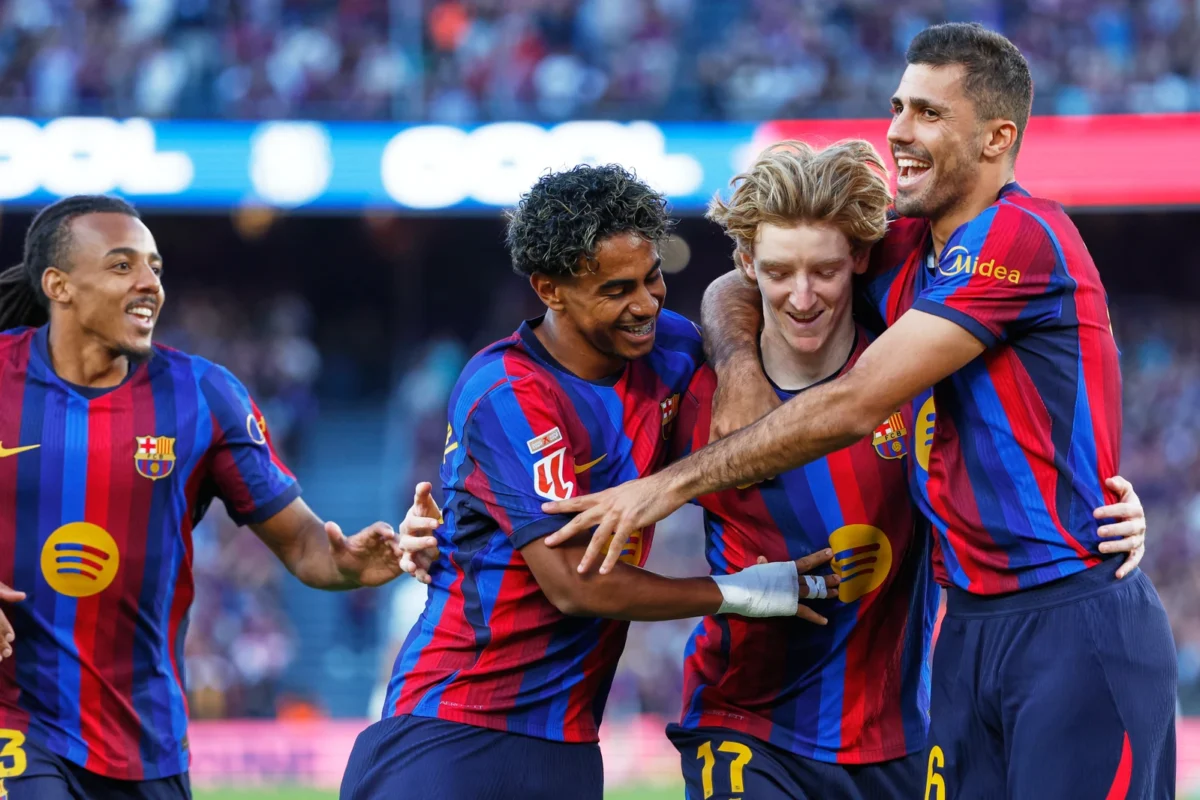 Barcelona Beat Getafe 3-0 as Anthony Gordon Scores First Aim
