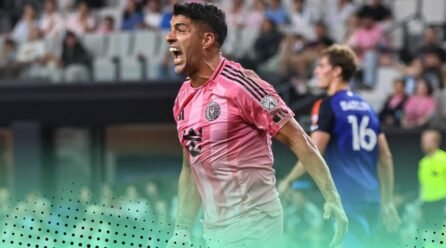 We’re delighted to announce Luis Suarez has caught it high bins once more for Inter Miami
